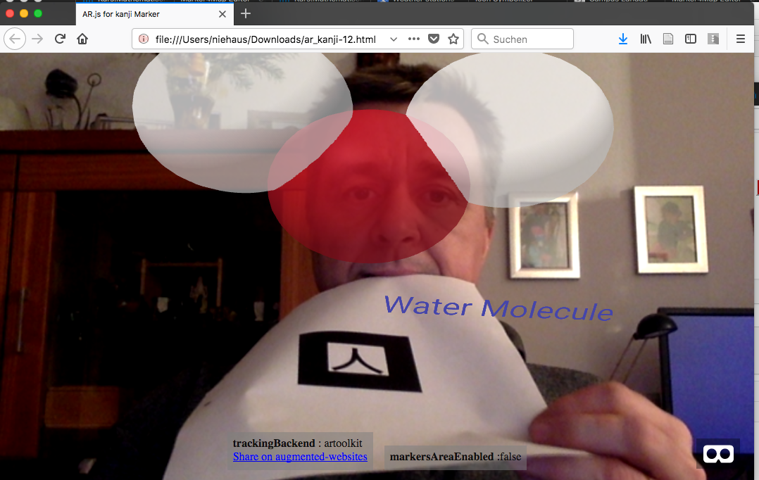 AR.js Kanji Marker Example
